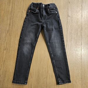 ZARA Black Distressed Jeans Boy Size 6